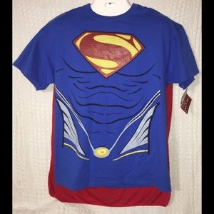 Rubie’s Superman shirt with cape